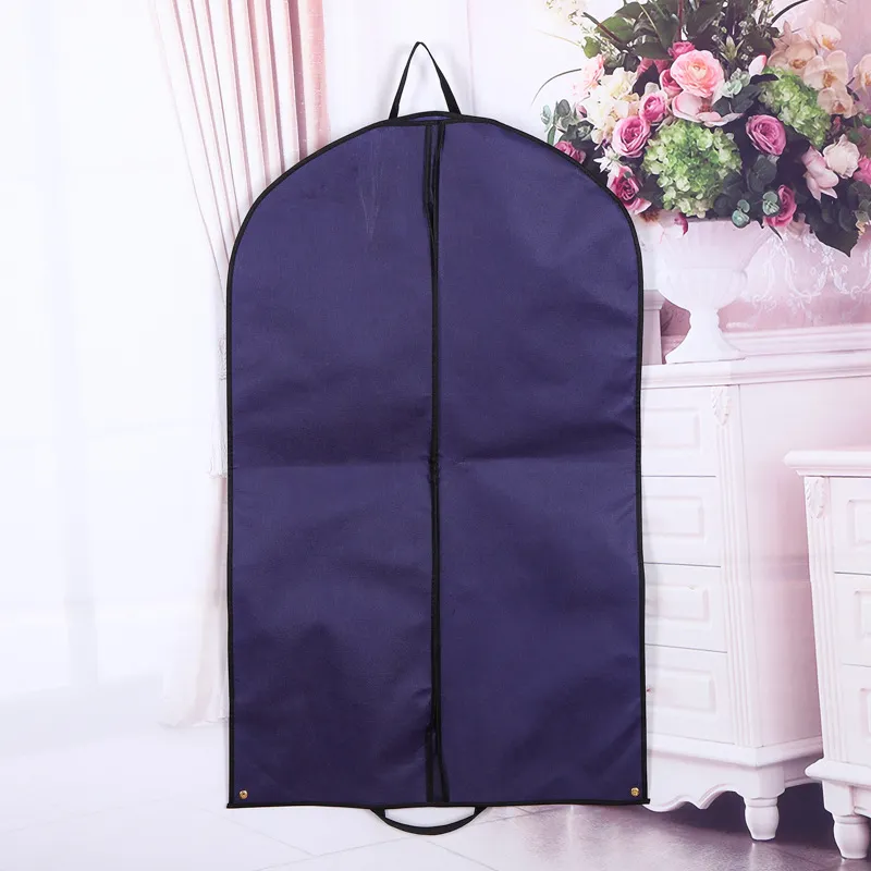 Simple Non-Woven Folding Hangable Clothes Dust Cover Suit Garment Bag
