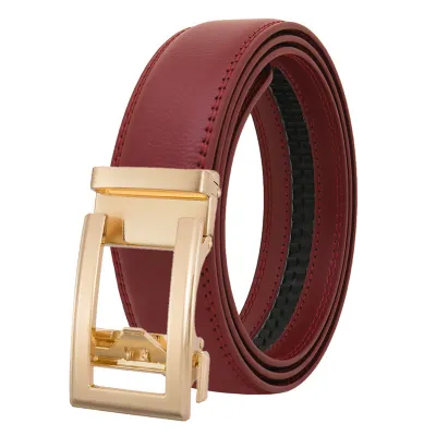 Men'S Fashion Casual Business Genuine Leather Belt