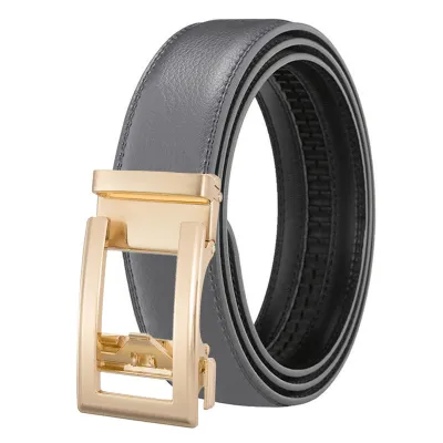 Men'S Fashion Casual Business Genuine Leather Belt