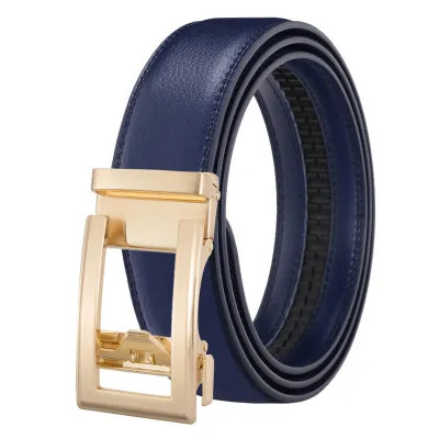 Men'S Fashion Casual Business Genuine Leather Belt
