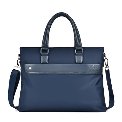 Men'S Fashion Casual Oxford Cloth Business Crossbody Handbag Commuter Briefcase