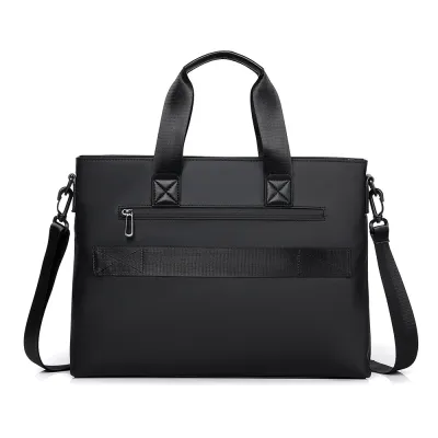 Men'S Fashion Casual Business Large Capacity Shoulder Crossbody Briefcase