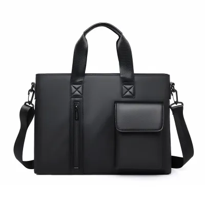 Men'S Fashion Casual Simple Oxford Cloth Business Briefcase