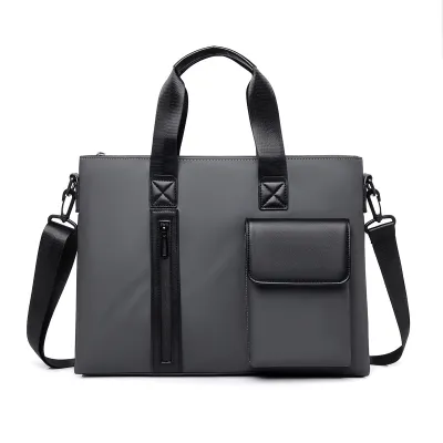Men'S Fashion Casual Simple Oxford Cloth Business Briefcase