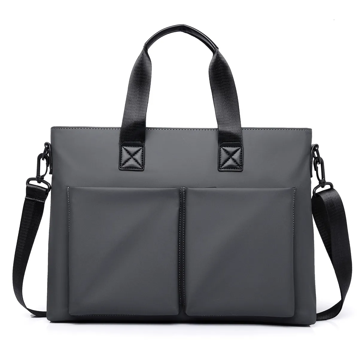 Men'S Fashion Casual Business Large Capacity Computer Handbag Briefcase