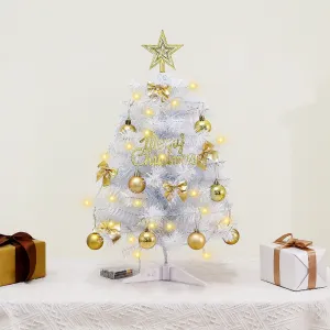 Desktop Christmas Tree White 60cm Mini Christmas Ornaments Decoration