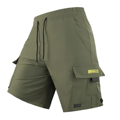 Men'S Fashion Casual Summer Solid Color Quick-Drying Breathable Shorts