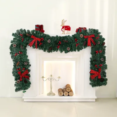 Christmas Rattan 2.7 M Pine Festive Atmosphere Christmas Decorations