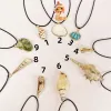 2 Solid Color Snow Clam Necklace