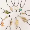 8-Hour-Long-Running Horn Screw Necklace