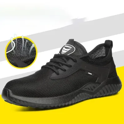 Men’S Fashion Casual Summer Breathable Safety Shoes