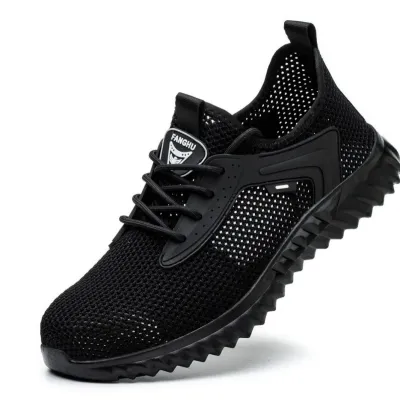 Men’S Fashion Casual Summer Breathable Safety Shoes