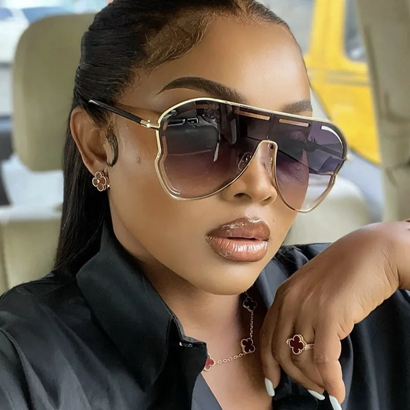 Women Fashion Big Frame Sunglasses