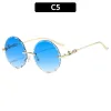C5-Gold Frame Double Blue