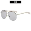 C3-Silver Frame Lt.Grey Lenses