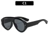 C1-Black Frame Gray lenses