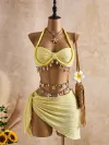 Light Yellow(No waist chain)