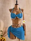 Blue(No waist chain)