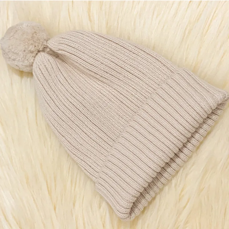 Fashion Baby Boys And Girls Custom Cotton Knitted Embroidered Hat
