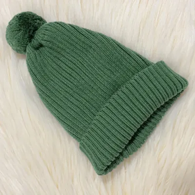 Fashion Baby Boys And Girls Custom Cotton Knitted Embroidered Hat