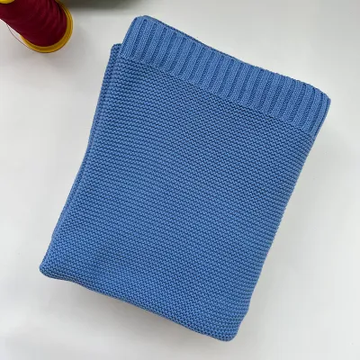 Fashion Custom Embroidered Cotton Baby Stroller Sofa Blanket Cover