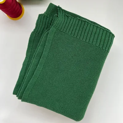 Fashion Custom Embroidered Cotton Baby Stroller Sofa Blanket Cover