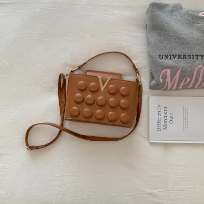 Women Fashion Casual Solid Color Handbag