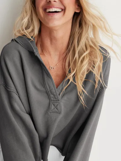 Autumn Women Casual Loose Solid Color Hoodie