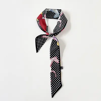Fashion Geometric Print Long Scarf Bag Accessories