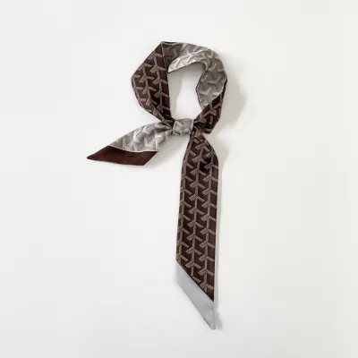 Fashion Geometric Print Long Scarf Bag Accessories