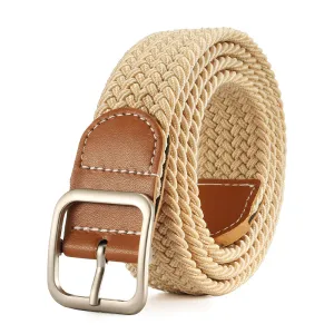 Fashon Casual Punch-Free Canvas Belt