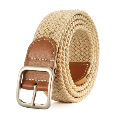 Fashon Casual Punch-Free Canvas Belt