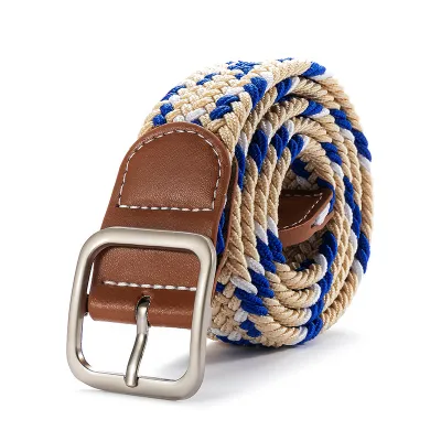 Fashon Casual Punch-Free Canvas Belt
