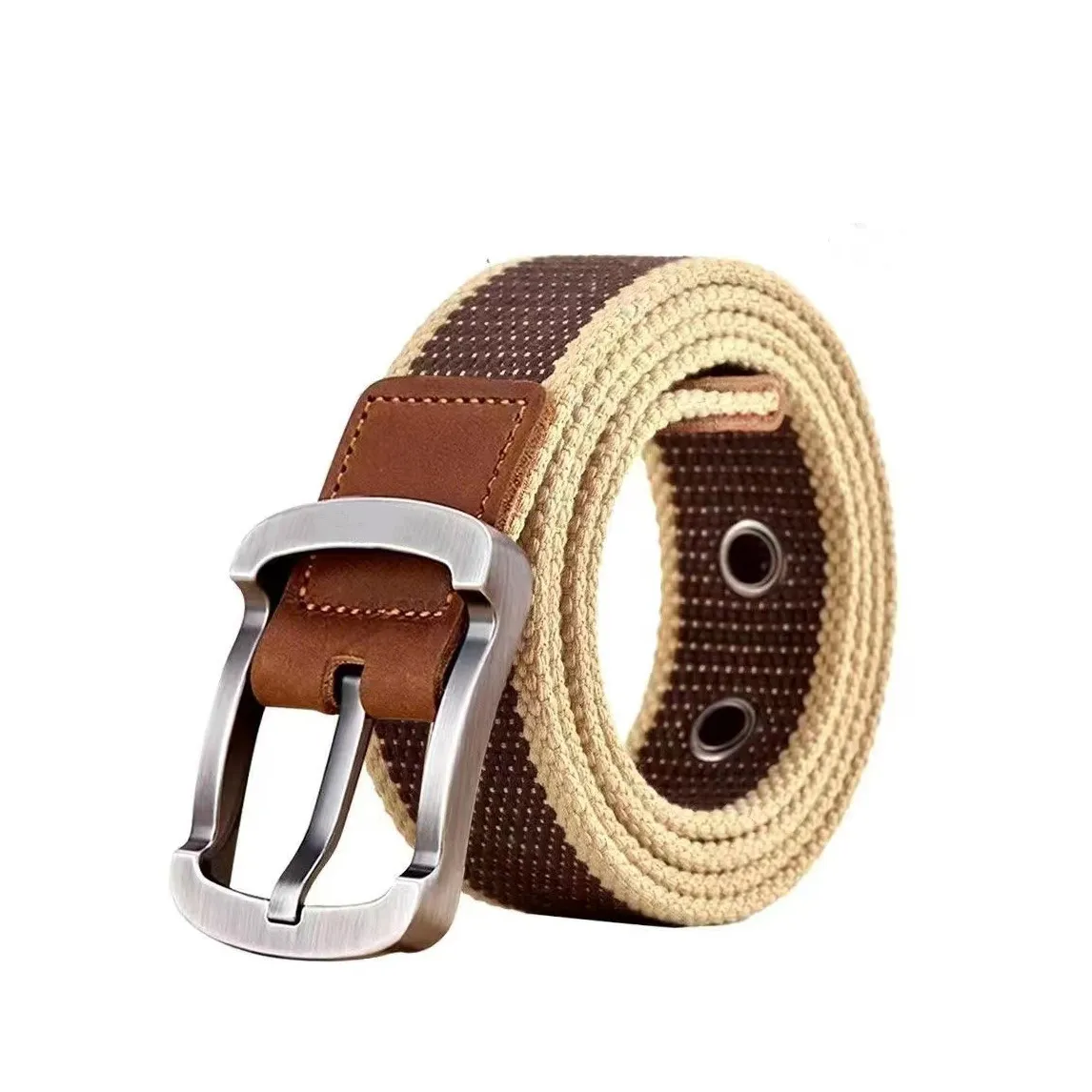 Fashion Casual Pin Buckle Canvas Belt