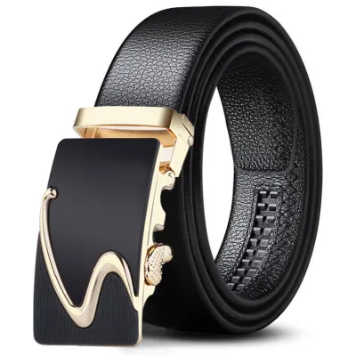 Men Fashion Casual Automatic Buckle Belt