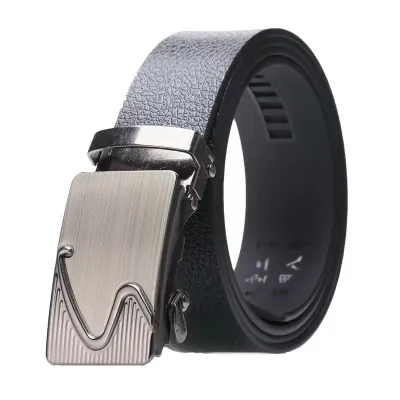 Men'S Fashion Casual Automatic Buckle Belt