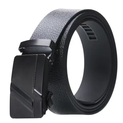 Men'S Fashion Casual Automatic Buckle Belt