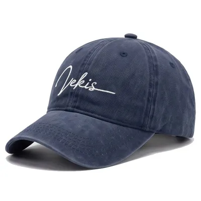 Fashion Casual Retro Washed Letter Embroidered Baseball Cap