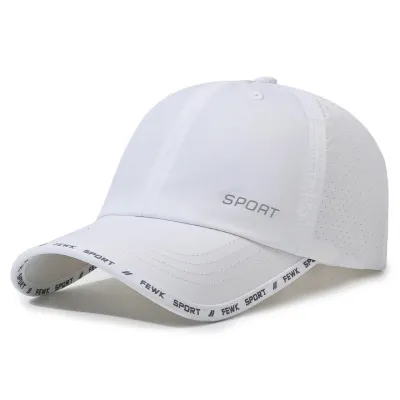 Men'S Fashion Casual Breathable Perforated Quick-Drying Baseball Cap