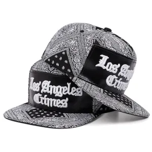 Men'S Fashion Casual Hip Hop Los Angeles Letter Embroidered Baseball Cap