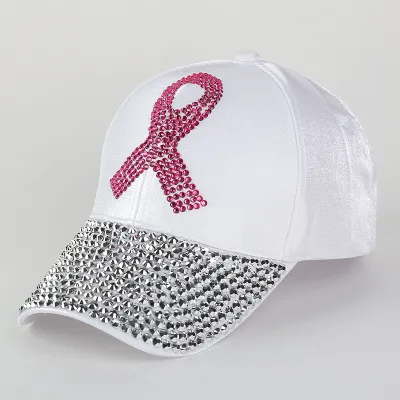 Women Fashion Casual Outdoor Rhinestone-Encrusted Baseball Cap