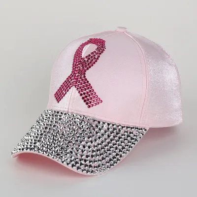 Women Fashion Casual Outdoor Rhinestone-Encrusted Baseball Cap