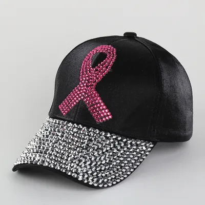 Women Fashion Casual Outdoor Rhinestone-Encrusted Baseball Cap
