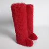 Super-Long Knee Red