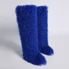 Super-Long Knee Sapphire Blue