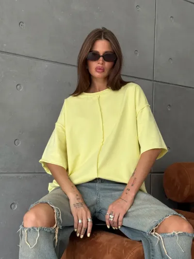 Autumn Women Casual Solid Color Cotton Long Sleeve T-Shirt