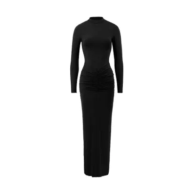 Autumn Women Sexy Long Sleeve Maxi Dress