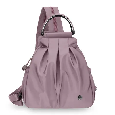 Women'S Fashion Casual Solid Color Multi-Functional Portable Backpack
