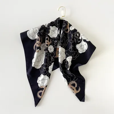 Women Fashion Casual Animal Stripe 90cm Square Scarf