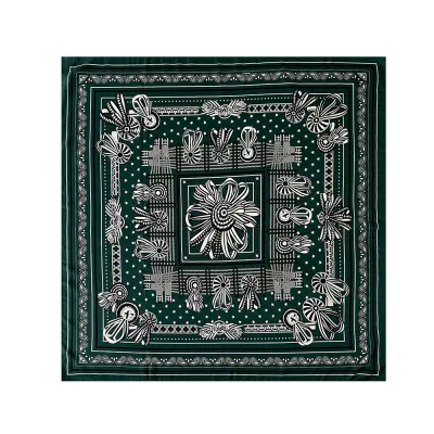 Women Fashion Casual Animal Stripe 90cm Square Scarf